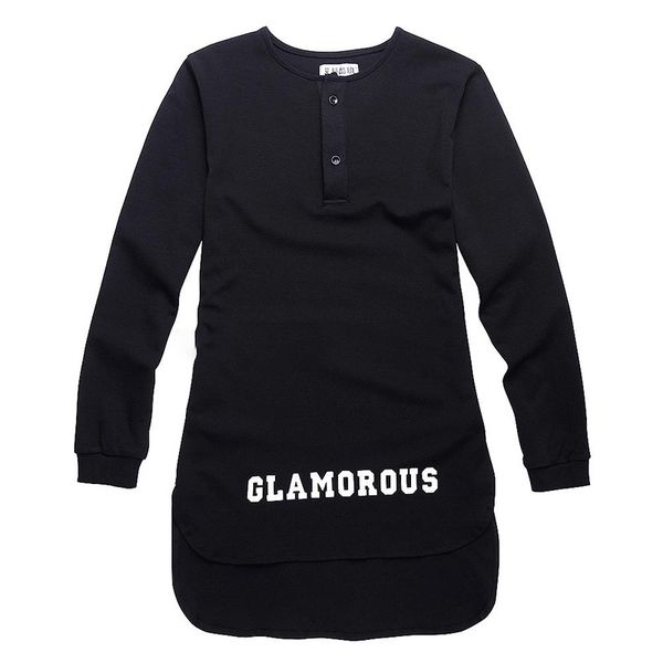 

european and american style original tide men's collar long-sleeved thick large size t-shirt short before long autumn and winter 201203, White;black