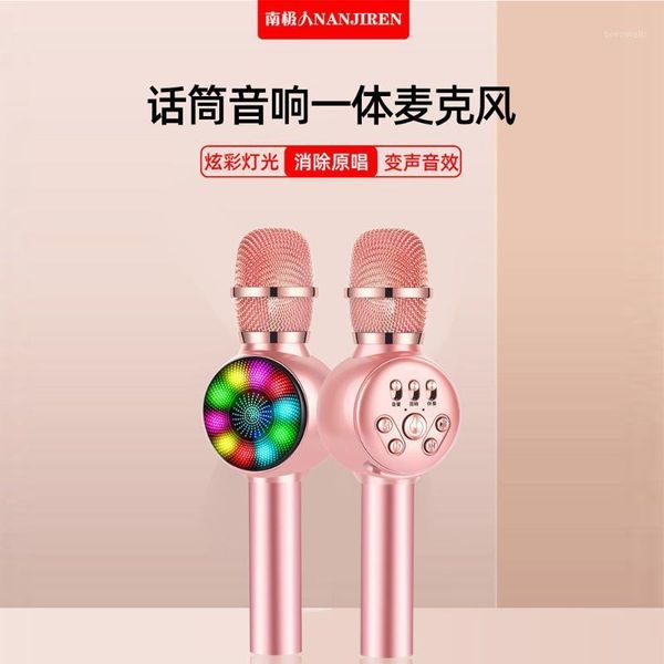 

md-02 karaoke wireless bluetooth condenser microphone1