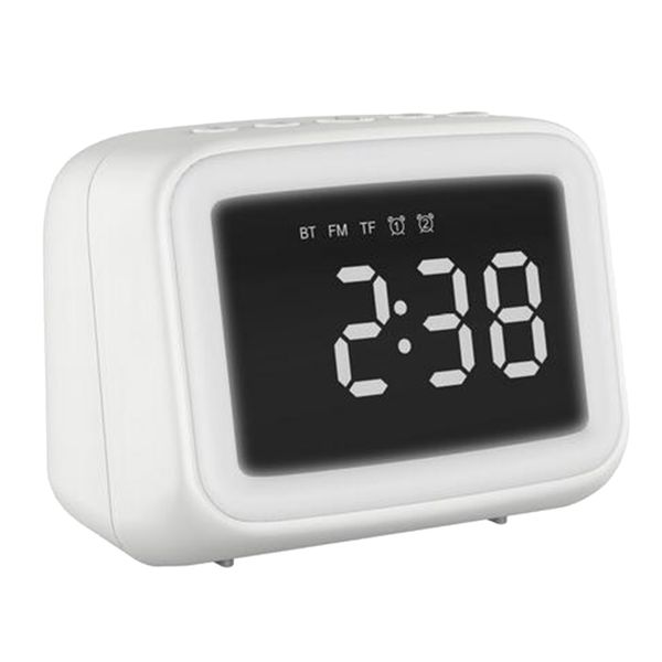

led night light зеркало экрана bluetooth speaker fm-радио встроенный микрофон