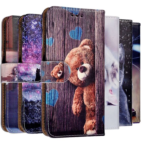 

millet redmi 9i leather case with cover, pu mobile case with wallet, support redmi
