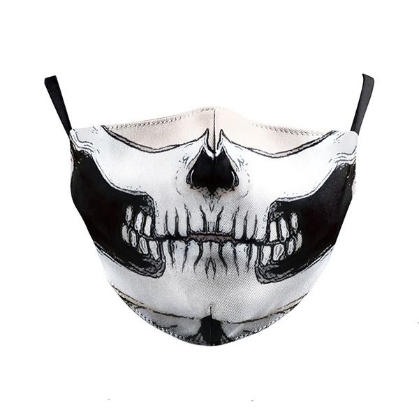 

filter joker washable with face digital printing respirator halloween pumpkin skull protection cotton mask 27eh 4 p9cbi