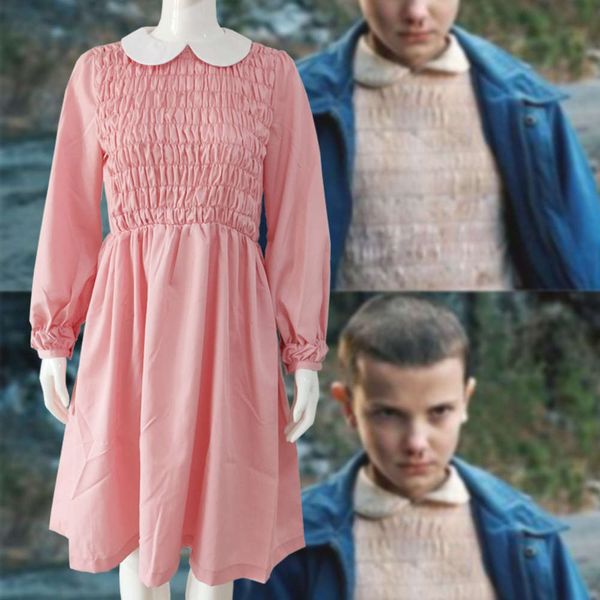 

strange story season 3 ability girl eleven 11cos pink drs, Black;gray