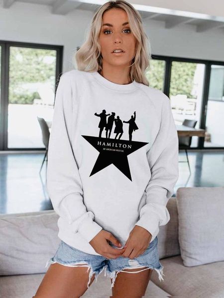 

fashion style 2020 autumn urban leisure pullover fleece round neck pullover sweater loose women's sweater ok43h, Black