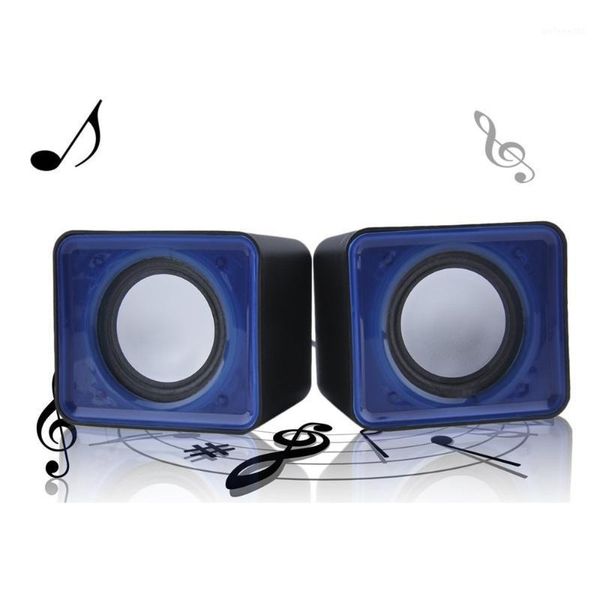 

portable usb 2.0 multimedia deskcomputer notebook mini speaker set music stereo home theater party speaker 3.5mm jack1