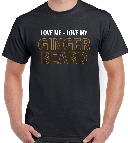 

love me love my ginger beard mens funny hipster moustache hair funny hoodie designers t shirts sweatshirt