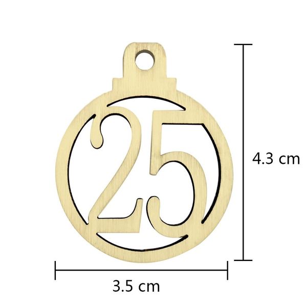 

25pcs 1 25 wooden christmas advent calendar gift tags number gift tags christmas countdown tags christmas decoration jllquw yeah2010