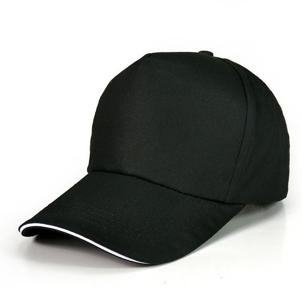 

cotton visors advertising cap custom logo work hat women's summer baseball caps casual visor men's sports baseball cap sun hat h j, Black;white