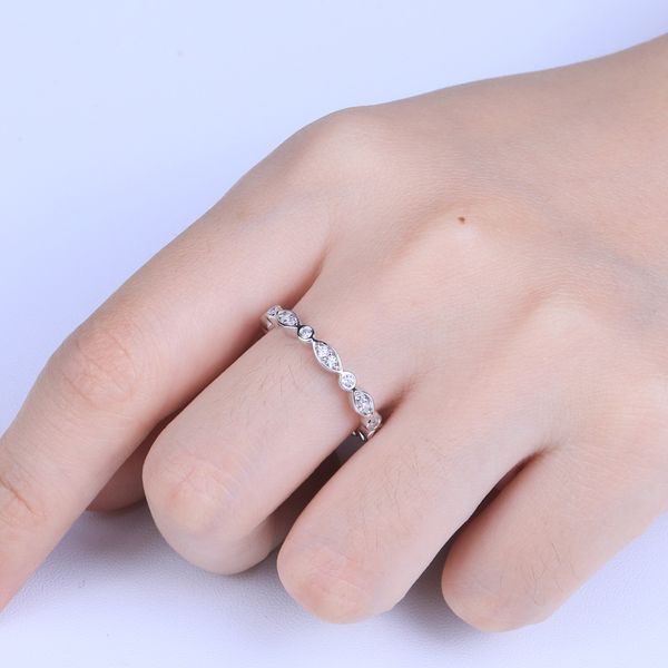 

fashion tonglin e-commerce selling product ring s925 sterling silver horse eye round full diamond index finger ring jewelry wholesale fa