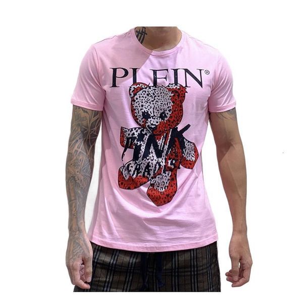 

streetwear хлопчатобумажная футболка мужчины шортсорки мультфильм мультфильм мишка гробники смешные мода новая вышивка o вырезовая мужская о, White;black