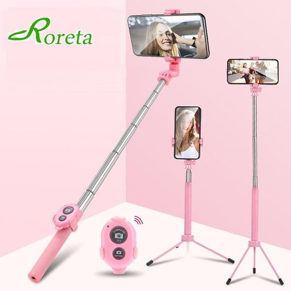 

selfie monopods roreta bluetooth stick remote control tripod handphone live po holder camera self-timer artifact rod for1