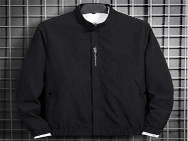 

men's 2020 autumn winter new korean youth slim handsome stand-up baseball jacket casual jacket male, Black;brown