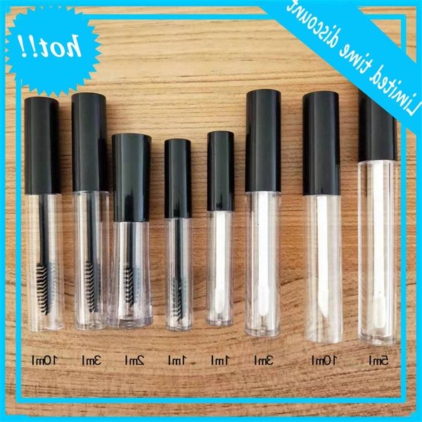 

5ml 10ml refillable mascara empty eyelash growth liquid bottle makeup sub lip gloss tube