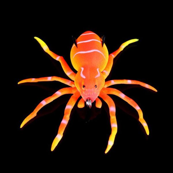 

gobygo 1pcs spider soft bait 8cm 7g sile bait artificial softbait lures less fishing lure with realisti qyldwp