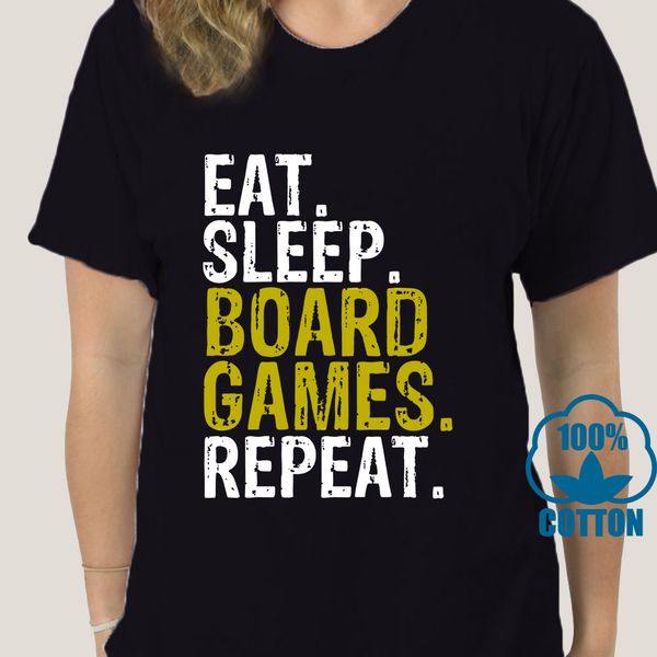 

1514d men funny t shirt fashion tshirt eat sleep board games repeat women t-shirt sport hooded sweatshirt hoodie