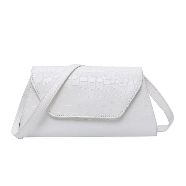 

hbp practical vintage stone pattern women handbags totes convenient classic texture ladies leather shoulder underarm bag white