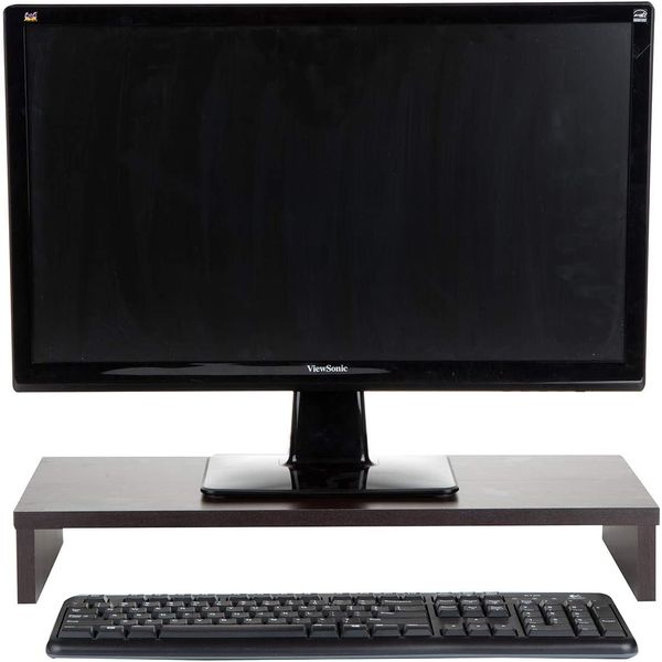 Брн деревянный стояк для компьютера, ПК, IMAC, принтера, динамики, экраны, телевизор, коричневый монитор