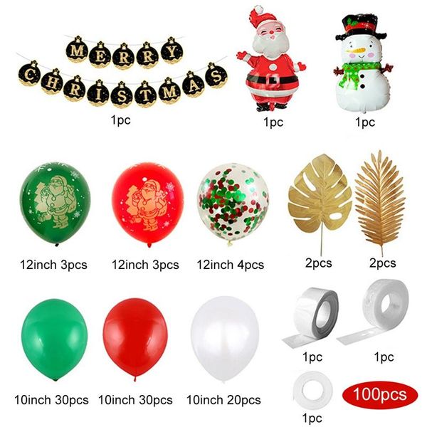 

fengrise с рождеством шар garland санта-клаус 2020 новогодние украшения для дома xmas навидад ноэль подарки новый год 2021 sqcxmf