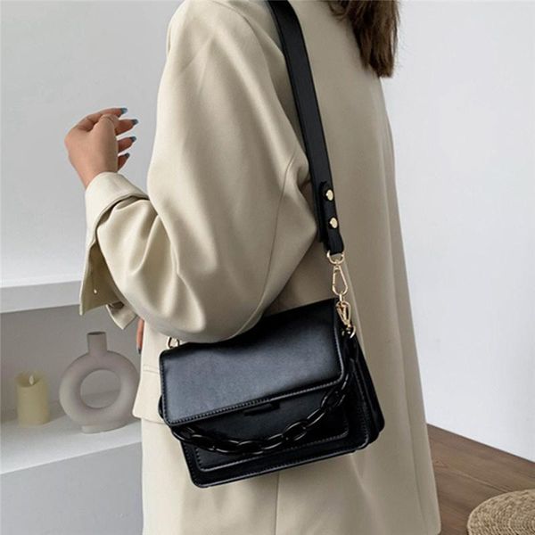 

quality chain pu leather flap bags new elegant mini handbag for women shoulder bags fashion cross body bag for female
