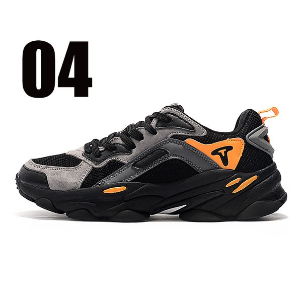 

2021 new treeperi fashion chunky 700 running shoes us 8.5 eur 42 black grey orange or men sneakers