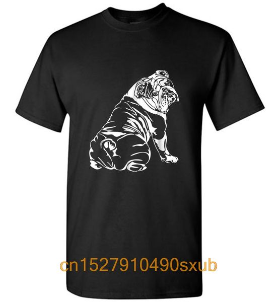 

printed t-shirt crew neck short sleeve casual t-shirt english bulldog hund men t-shirt sport hooded sweatshirt hoodie