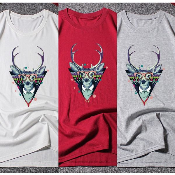 

3lklv 2020 and spring summer new short-sleeved fashionable fashionable printed 2020 spring and summer new short-sleeved t-shirt men's, Blue