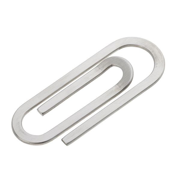 

money clip for front pocket/ wallet, staninless steel clamps for credit/ bus qylkoo comb2010