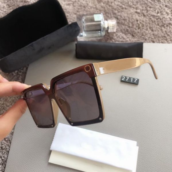 

sunglasses 2717 famous celebrity italy brand designer square sunglasses women vintage flat sun glasses for female, White;black