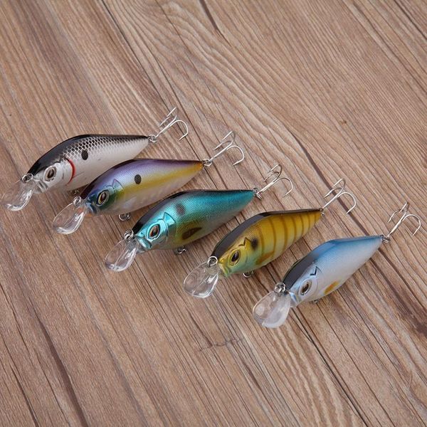 

1pcs 10cm 12g fishing lure minnow crankbait hard bait tight wobble floating fishing tack qylzav