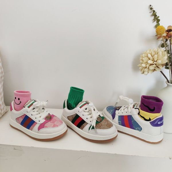 

new children's korean casual board sho in 2021, Black;red