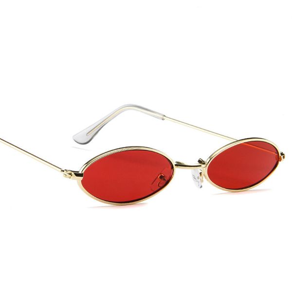 

retro l frames women metal sunglasses men sun glasses yellow red vintage small round eyeglass for travel shopping