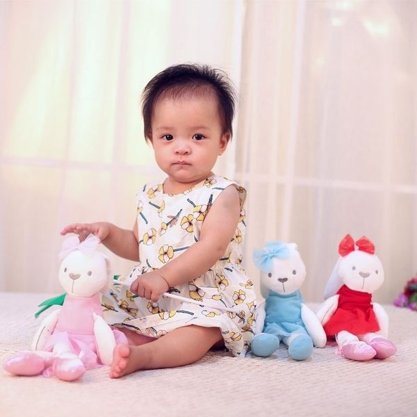 

54british nobles comfort skirt sleeping doll little rabbit baby plush toy
