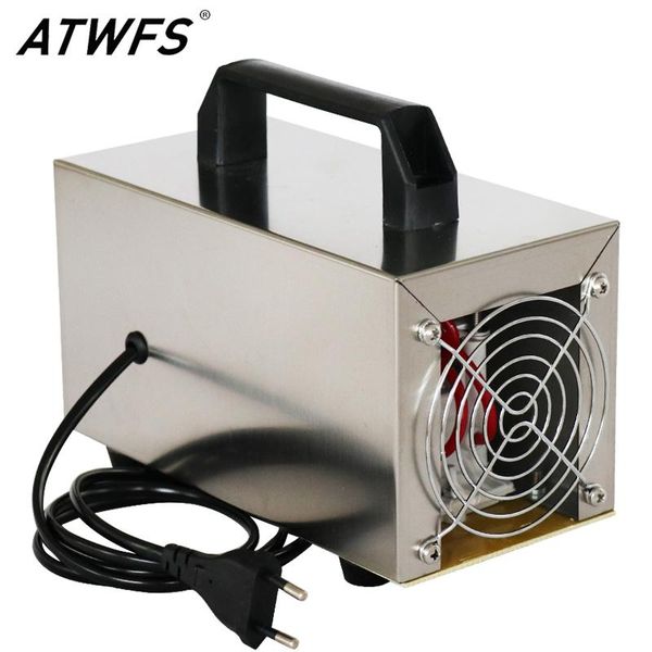 

atwfs генератор озона 220v 48g / 36g / 28g портативный очиститель воздуха о3 озонатор очиститель главная дезинфекция озонатор удалить формал