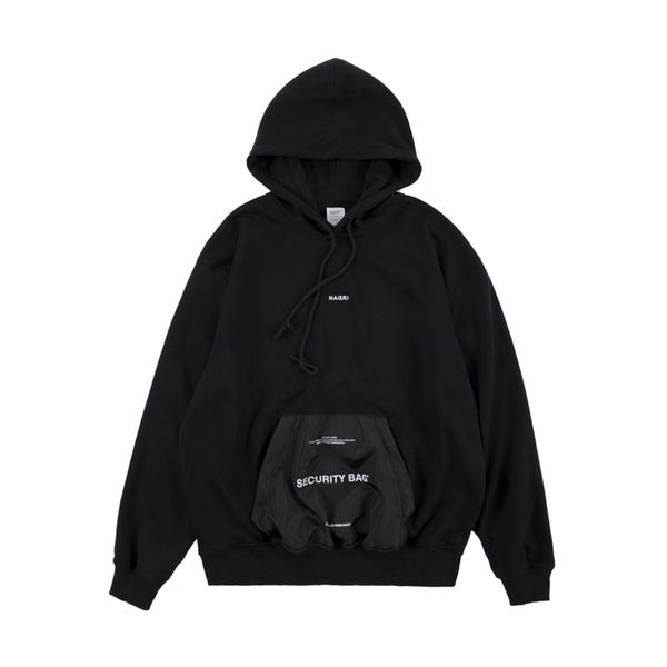 

2021 new hip hop cotton hoodshirt design simple color pocket hoodies 7e3m, Black