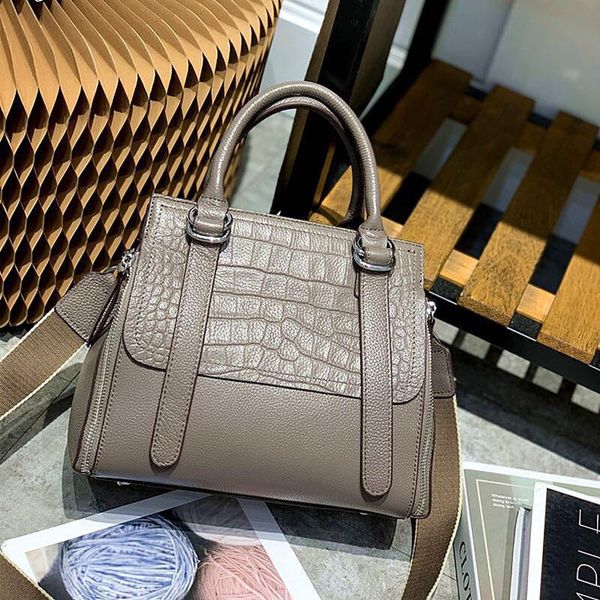 

shoulder bags genuine leather bag fashion cowhide handbags luxury designer female