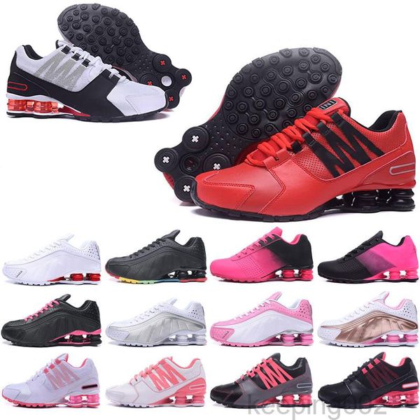 

2019 shox avenue 802 shoes deliver women casual shoes brand for air cushion shox sneakers sports jogging trainers 36-40 hur6d bnb3, Black
