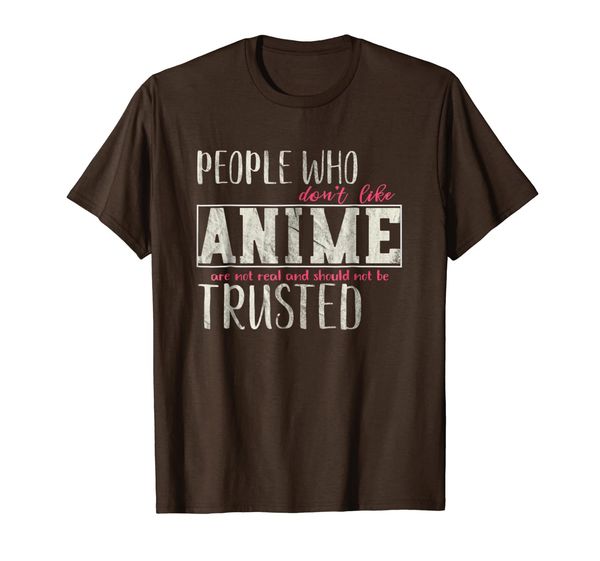 

funny people who dont like anime shirt - anime lover tee, White;black
