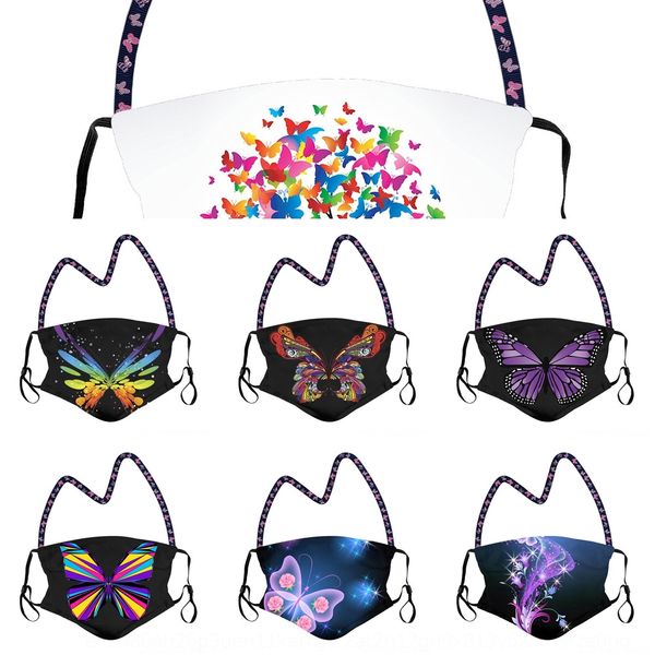 

xlpx disposable face mask masks christmas print3 layers protection face shields earloop facemasks breathable adult, Black