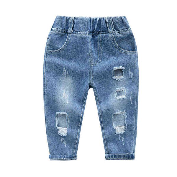 0-6t bebê calças meninos meninas jeans primavera outono stretchy denim calças crianças roupas criança roupas bebê calças toddler g1220