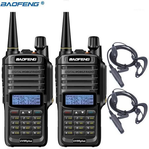 

baofeng uv-9r plus 10w ip68 walkie talkie waterproof dual band portable cb hunting ham radio uv 9r plus hf transceiver 9r1