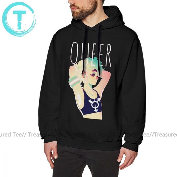 

tomboy hoodie queer толстовка xxxl черного пуловер hoodie осень с длинным рукавом streetwear популярной мужская толстовка спортивного толсто