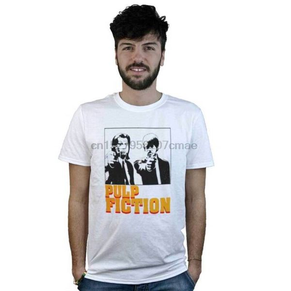 

t-shirt pulp fiction maglietta bianca vincent vega & winnfield film tarantino sport hooded sweatshirt hoodie