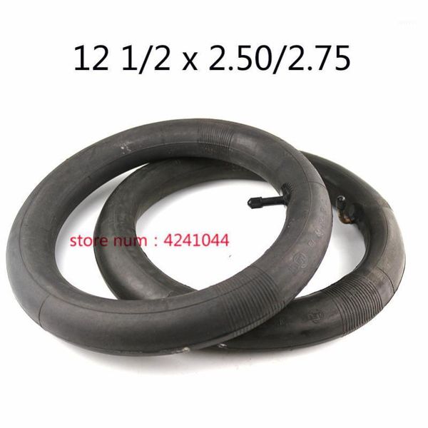 

inner tube 12 1/2x2.50 2.75 right angle valve stem for pocket bike scooter moped 49cc rear/front tire innertube1
