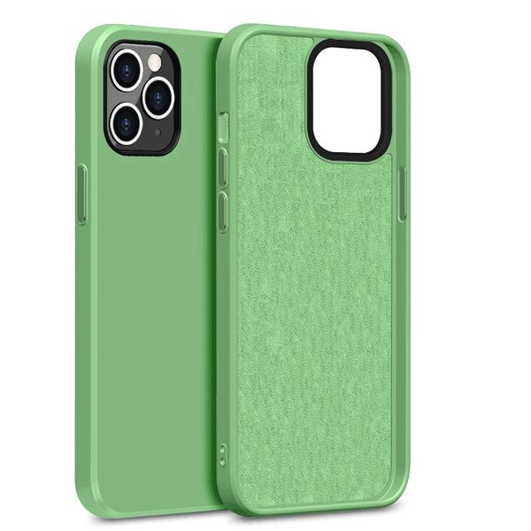 

for iphone12 mini pro max liquid silicone phone case shockproof full cover with bottom close official logo retail packing ing