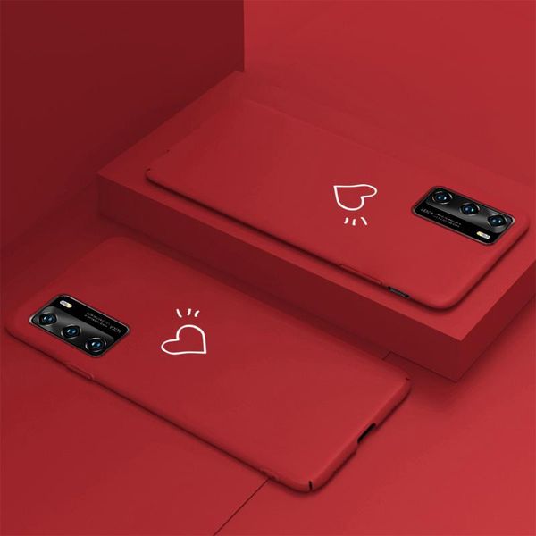 

ультра-тонкий красочный матовый жесткий пк телефон чехол для huawei p40 p30 p20 lite mate 30 20 10 pro honor 8 симпатичные противоударный bb