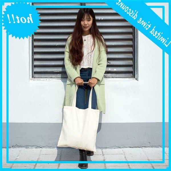 

k015 blank printed cloth creative one shoulder slung women's canvas bag taobao