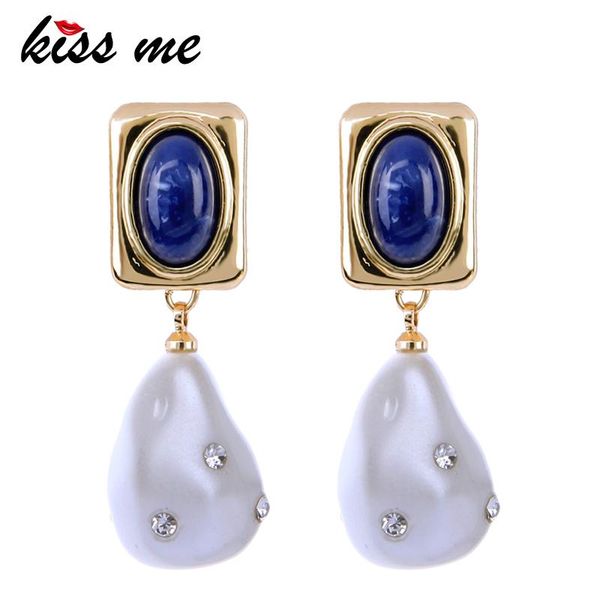 

поцелуй me женщины имитация pearl серьги классический мода rhinestone смола teardrop мотаться серьги модные аксессуары, Silver