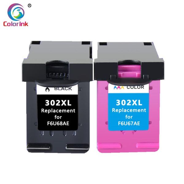 

ink cartridges coloink 302xl cartridge 302 for deskjet 2130 2135 1110 3630 3632 officejet 3830 3834 4650 printer