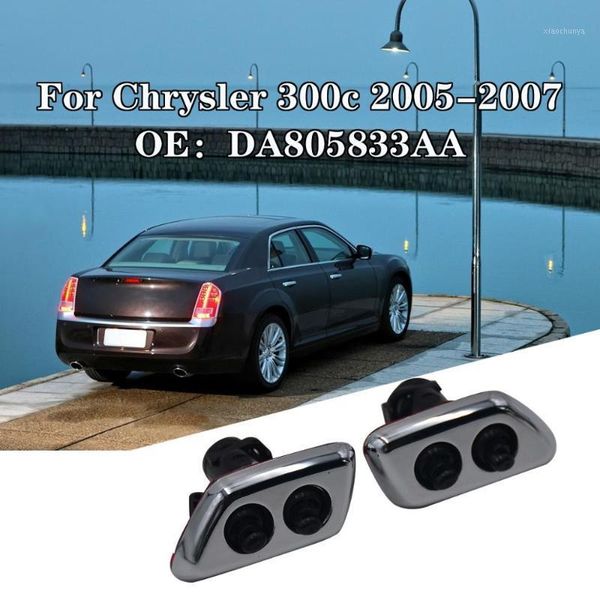 

headlight lamp washer spout jet abs nozzle sprayer oe da805833 for 300c 2005-2007 headlamp sprinkler #10251