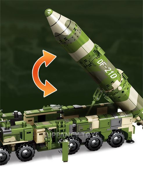

кирпичи 1230pcs военные ballistic missile модель ww2 строительные блоки армии бронеавтомобиль обучающие игрушки дети yxlafd ly_bags