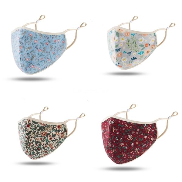 

dust vdv9cotton face washable reusable mask anti designer mouth with pm2.5 carbon filters pocket adjustable earloop clot